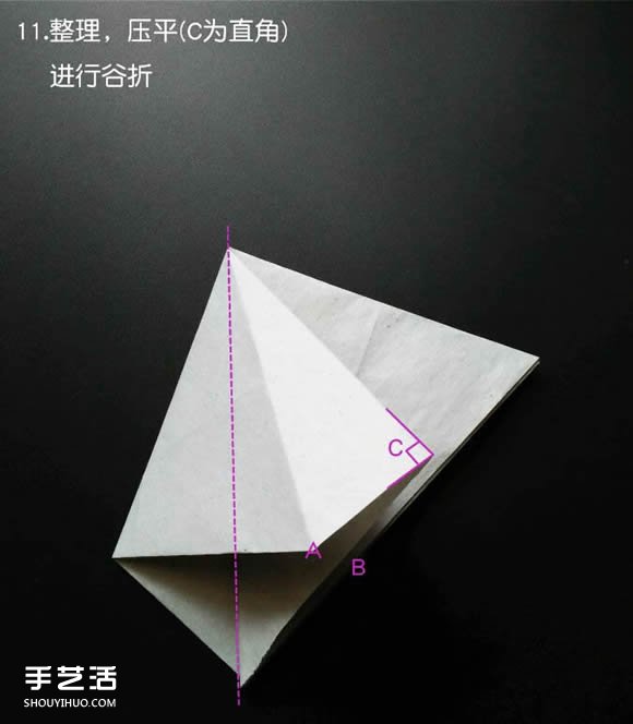 超复杂折纸鲨鱼图解 立体鲨鱼的折法详细步骤 -  www.shouyihuo.com