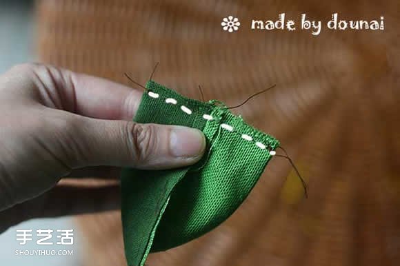 不织布粽子的做法图解 布艺粽子小香包DIY教程 -  www.shouyihuo.com