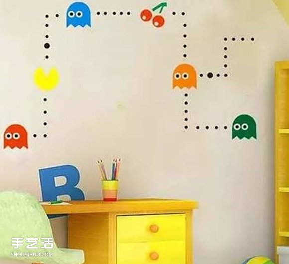 幼儿墙饰手工制作创意 好看墙面布置设计图片 -  www.shouyihuo.com