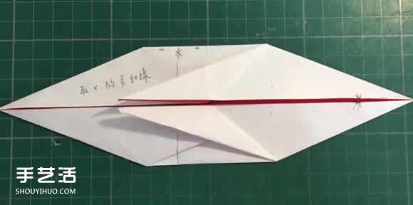 立体大公鸡折纸图解 折纸公鸡的方法步骤图 -  www.shouyihuo.com