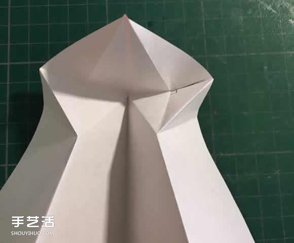立体大公鸡折纸图解 折纸公鸡的方法步骤图 -  www.shouyihuo.com