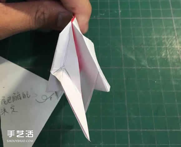 立体大公鸡折纸图解 折纸公鸡的方法步骤图 -  www.shouyihuo.com