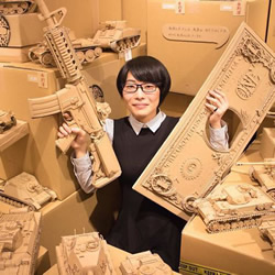 起始于课业练习!Ohno的超精致纸箱模型作品