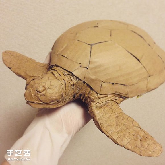 起始于课业练习！Ohno的超精致纸箱模型作品 -  www.shouyihuo.com