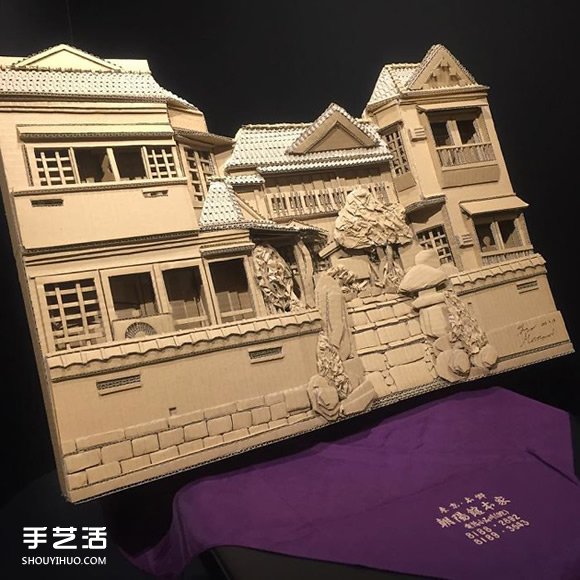 起始于课业练习！Ohno的超精致纸箱模型作品 -  www.shouyihuo.com