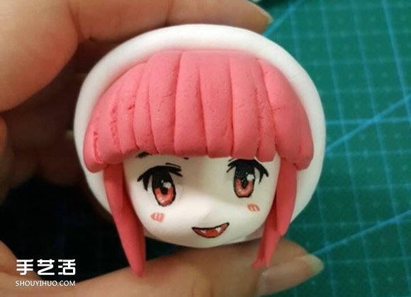 粘土DIY黑暗之女安妮 可爱女孩人偶粘土制作 -  www.shouyihuo.com