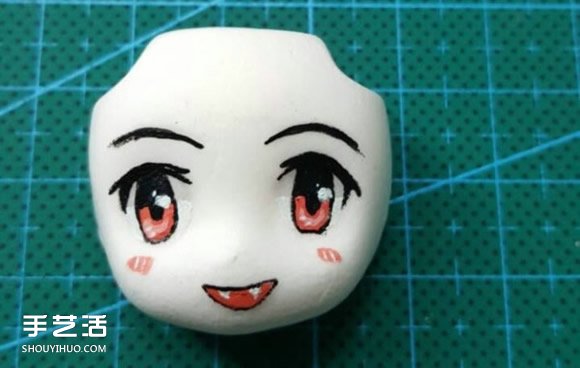 粘土DIY黑暗之女安妮 可爱女孩人偶粘土制作 -  www.shouyihuo.com