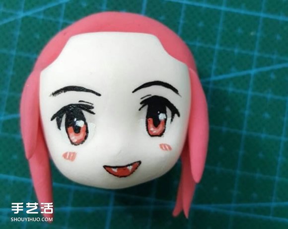 粘土DIY黑暗之女安妮 可爱女孩人偶粘土制作 -  www.shouyihuo.com