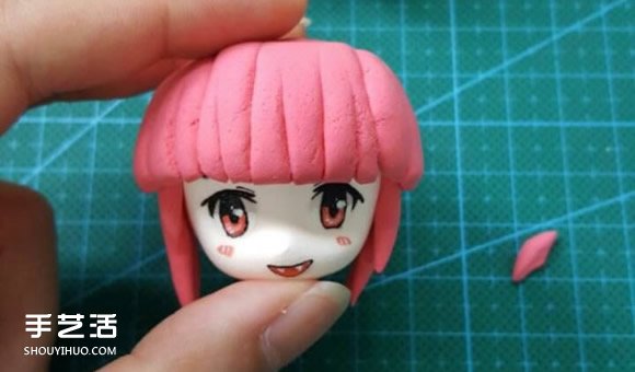 粘土DIY黑暗之女安妮 可爱女孩人偶粘土制作 -  www.shouyihuo.com