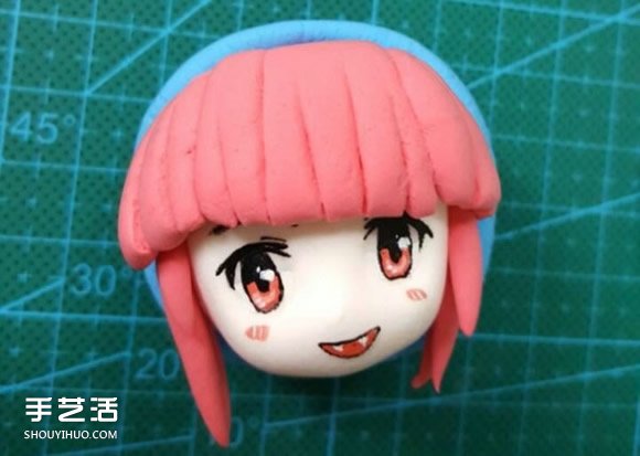 粘土DIY黑暗之女安妮 可爱女孩人偶粘土制作 -  www.shouyihuo.com