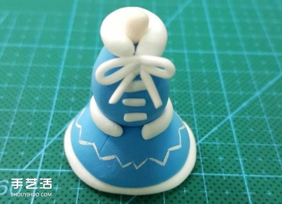 粘土DIY黑暗之女安妮 可爱女孩人偶粘土制作 -  www.shouyihuo.com