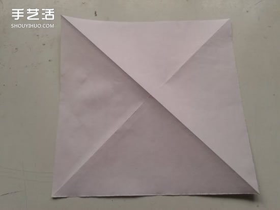 川崎玫瑰折法图解详细 川崎玫瑰折纸步骤教程 -  www.shouyihuo.com