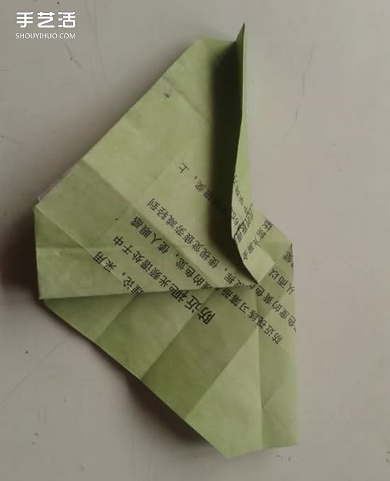 川崎玫瑰折法图解详细 川崎玫瑰折纸步骤教程 -  www.shouyihuo.com