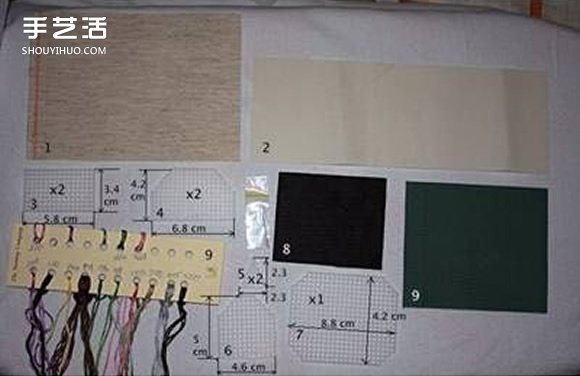 钩针房屋模型手工制作 房子手工艺品钩针DIY -  www.shouyihuo.com