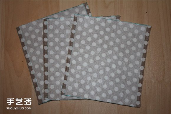 长款风琴钱包制作教程 褐花麻布长钱包DIY图解 -  www.shouyihuo.com
