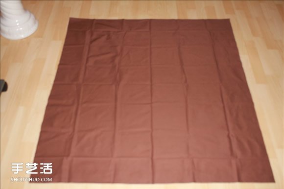 长款风琴钱包制作教程 褐花麻布长钱包DIY图解 -  www.shouyihuo.com