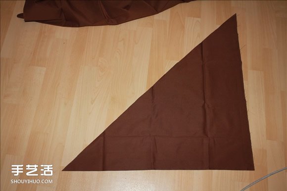 长款风琴钱包制作教程 褐花麻布长钱包DIY图解 -  www.shouyihuo.com