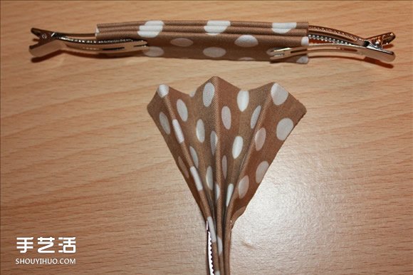 长款风琴钱包制作教程 褐花麻布长钱包DIY图解 -  www.shouyihuo.com