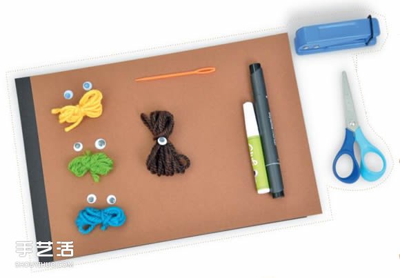 幼儿园小刺猬手工制作 简单卡纸刺猬的做法 -  www.shouyihuo.com