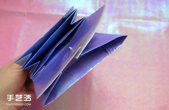 折纸钱包多层简单图解 详细钱包的折法图解 -  www.shouyihuo.com