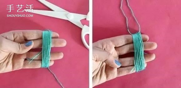 流苏穗子怎么做图解 手工制作穗子的方法 -  www.shouyihuo.com