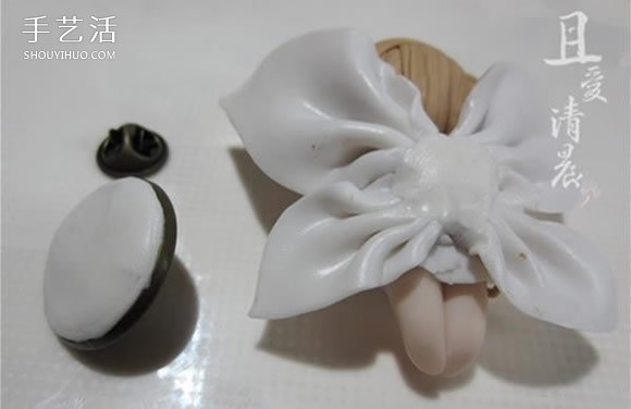 软陶制作小精灵图解 可爱花仙子用软陶做教程 -  www.shouyihuo.com