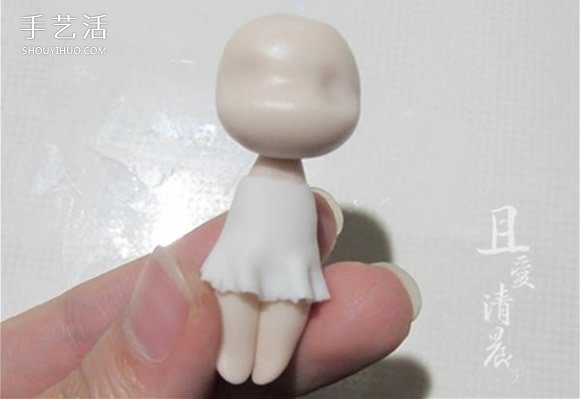 软陶制作小精灵图解 可爱花仙子用软陶做教程 -  www.shouyihuo.com