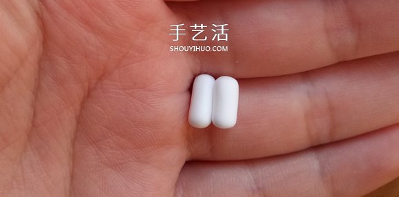 土豆兔粘土制作教程 超轻粘土土豆兔DIY图解 -  www.shouyihuo.com