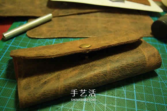 简易长款钱包制作教程 自制长钱包的详细图解 -  www.shouyihuo.com