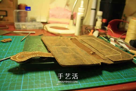 简易长款钱包制作教程 自制长钱包的详细图解 -  www.shouyihuo.com