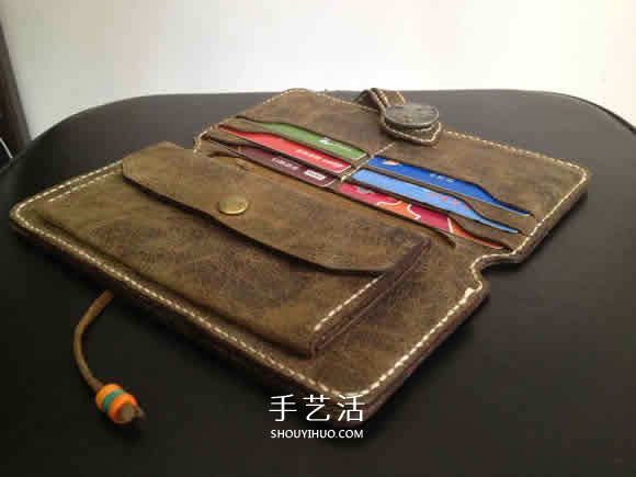 简易长款钱包制作教程 自制长钱包的详细图解 -  www.shouyihuo.com