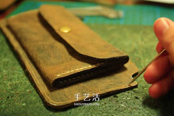 简易长款钱包制作教程 自制长钱包的详细图解 -  www.shouyihuo.com