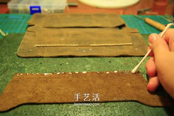 简易长款钱包制作教程 自制长钱包的详细图解 -  www.shouyihuo.com