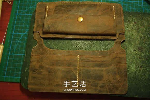 简易长款钱包制作教程 自制长钱包的详细图解 -  www.shouyihuo.com