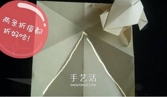 儿童折纸青蛙步骤图解 简单立体青蛙折纸教程 -  www.shouyihuo.com