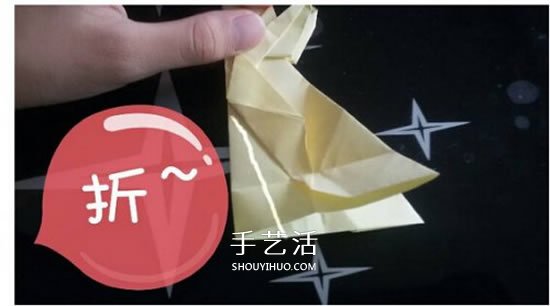 儿童折纸青蛙步骤图解 简单立体青蛙折纸教程 -  www.shouyihuo.com