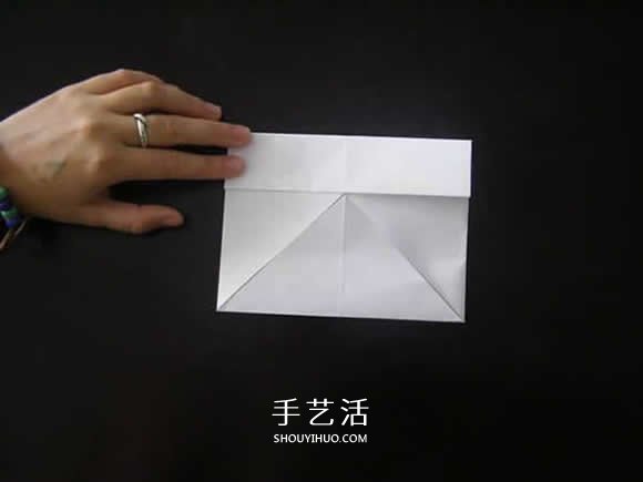 有盖正方形盒子的折法 如何折方形纸盒图解 -  www.shouyihuo.com