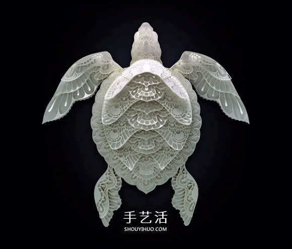 为脆弱野生动物募款 马尼拉艺术家的动物纸雕 -  www.shouyihuo.com
