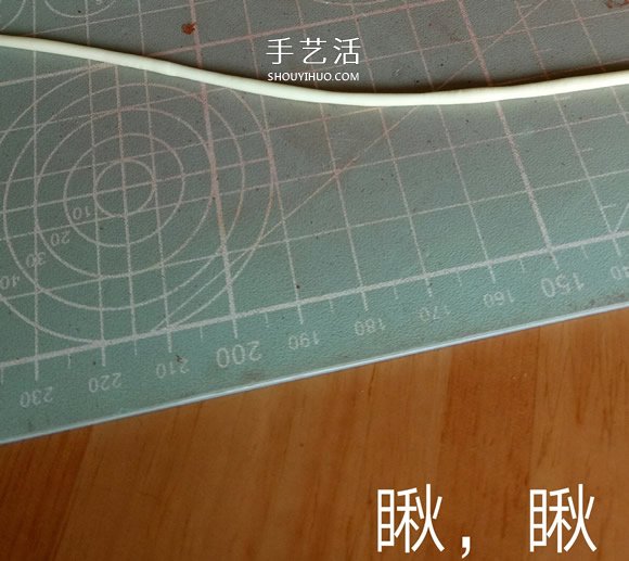 冬天保暖帽子粘土制作 超轻粘土毛线帽DIY图解 -  www.shouyihuo.com