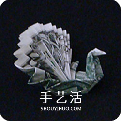 感恩节火鸡的折法图解 折纸火鸡的方法步骤 -  www.shouyihuo.com