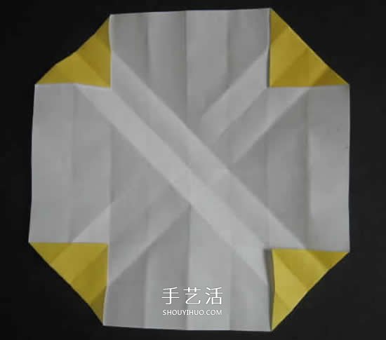 手工玫瑰花的折法图解 超详细折纸玫瑰步骤图 -  www.shouyihuo.com