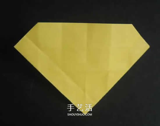 手工玫瑰花的折法图解 超详细折纸玫瑰步骤图 -  www.shouyihuo.com