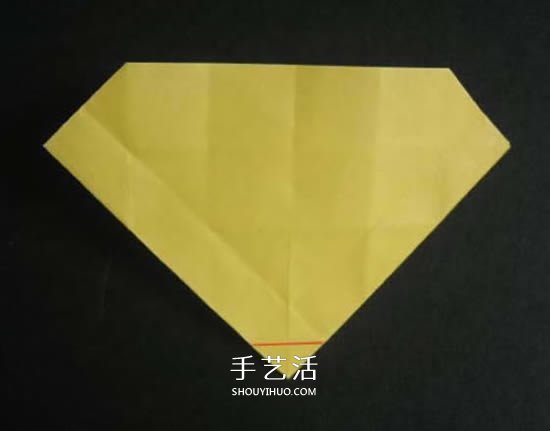 手工玫瑰花的折法图解 超详细折纸玫瑰步骤图 -  www.shouyihuo.com