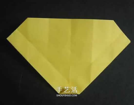 手工玫瑰花的折法图解 超详细折纸玫瑰步骤图 -  www.shouyihuo.com