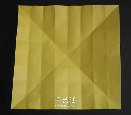 手工玫瑰花的折法图解 超详细折纸玫瑰步骤图 -  www.shouyihuo.com