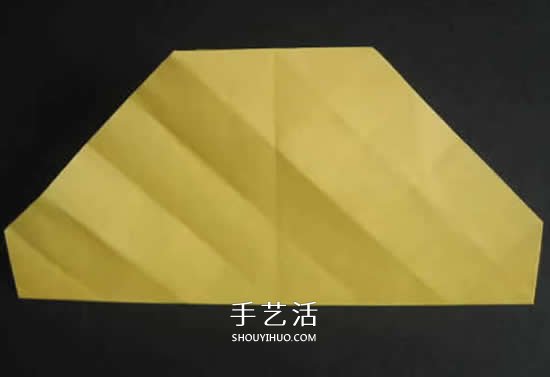 手工玫瑰花的折法图解 超详细折纸玫瑰步骤图 -  www.shouyihuo.com