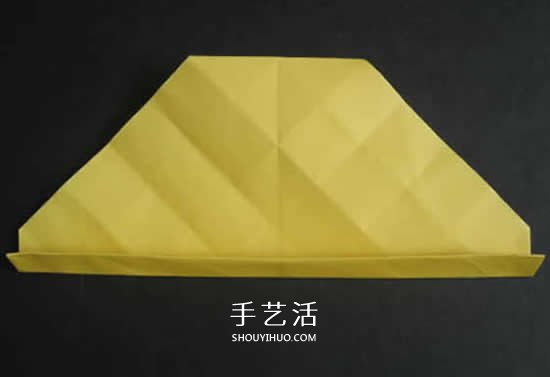 手工玫瑰花的折法图解 超详细折纸玫瑰步骤图 -  www.shouyihuo.com