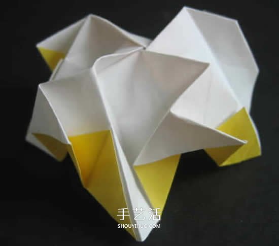 手工玫瑰花的折法图解 超详细折纸玫瑰步骤图 -  www.shouyihuo.com