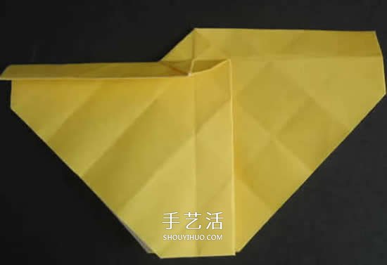 手工玫瑰花的折法图解 超详细折纸玫瑰步骤图 -  www.shouyihuo.com
