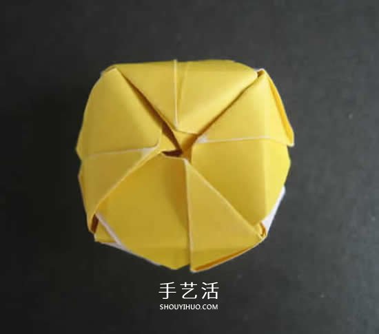 手工玫瑰花的折法图解 超详细折纸玫瑰步骤图 -  www.shouyihuo.com